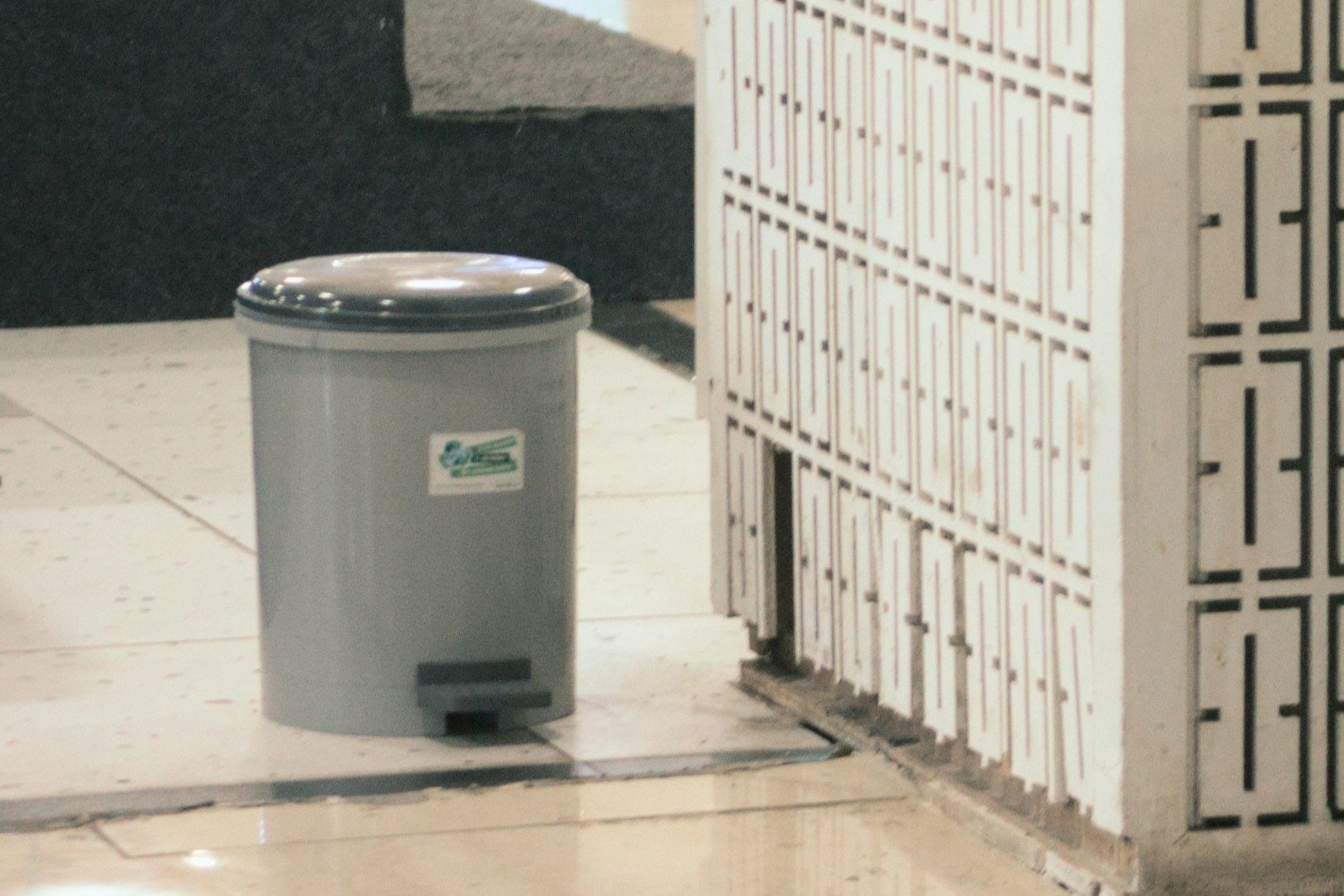 Biomülleimer in der Küche